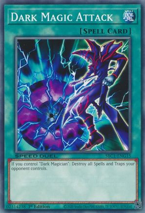 Dark Magic Attack (SBC1-ENG15) - Speed Duel: Streets of Battle City 1st Edition - Premium Yugioh Single from Konami - Just $0.26! Shop now at Game Crave Tournament Store