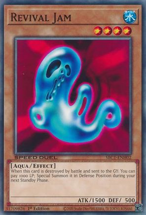 Revival Jam (SBC1-ENH02) - Speed Duel: Streets of Battle City 1st Edition - Premium Yugioh Single from Konami - Just $0.08! Shop now at Game Crave Tournament Store