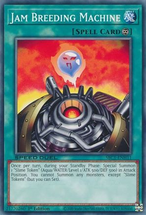 Jam Breeding Machine (SBC1-ENH11) - Speed Duel: Streets of Battle City 1st Edition - Premium Yugioh Single from Konami - Just $0.25! Shop now at Game Crave Tournament Store