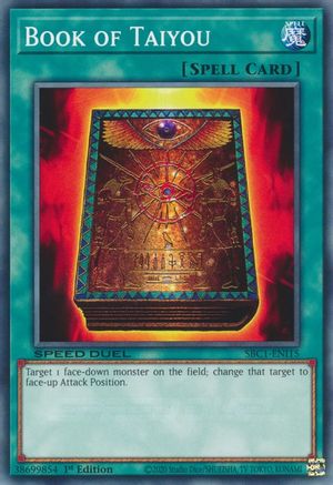 Book of Taiyou (SBC1-ENI15) - Speed Duel: Streets of Battle City 1st Edition - Premium Yugioh Single from Konami - Just $0.42! Shop now at Game Crave Tournament Store
