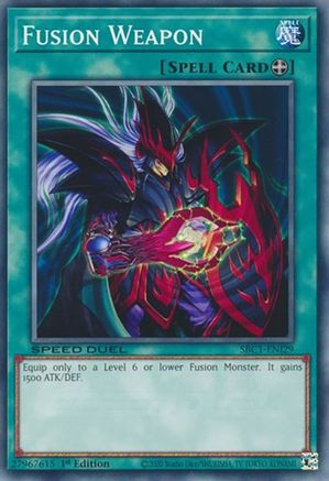 Fusion Weapon (SBC1-ENI29) - Speed Duel: Streets of Battle City 1st Edition - Premium Yugioh Single from Konami - Just $0.25! Shop now at Game Crave Tournament Store