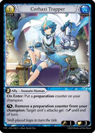 Corhazi Trapper (FRACTURED CROWN) - Premium Grand Archive Single from Fractured Crown - Just $0.25! Shop now at Game Crave Tournament Store