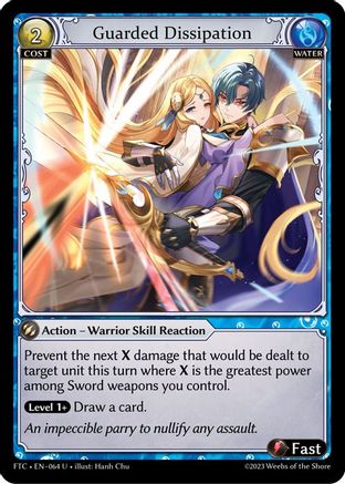 Guarded Dissipation (FRACTURED CROWN) - Premium Grand Archive Single from Fractured Crown - Just $0.25! Shop now at Game Crave Tournament Store