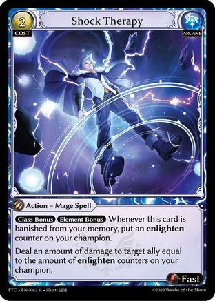 Shock Therapy (FRACTURED CROWN) - Premium Grand Archive Single from Fractured Crown - Just $0.25! Shop now at Game Crave Tournament Store