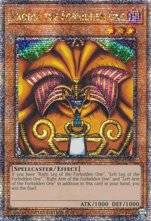 Exodia the Forbidden One (TN23-EN002) - 25th Anniversary Tin: Dueling Heroes Limited - Premium Yugioh Single from Konami - Just $8.26! Shop now at Game Crave Tournament Store