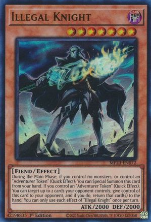 Illegal Knight (MP23-EN072) - 25th Anniversary Tin: Dueling Heroes Mega Pack 1st Edition - Premium Yugioh Single from Konami - Just $0.25! Shop now at Game Crave Tournament Store