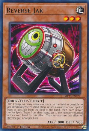 Reverse Jar (MP23-EN077) - 25th Anniversary Tin: Dueling Heroes Mega Pack 1st Edition - Premium Yugioh Single from Konami - Just $0.25! Shop now at Game Crave Tournament Store