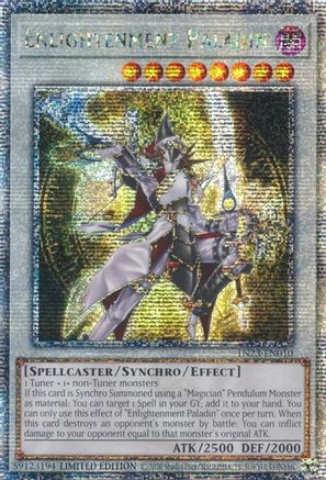 Enlightenment Paladin (TN23-EN010) - 25th Anniversary Tin: Dueling Heroes Limited - Premium Yugioh Single from Konami - Just $0.30! Shop now at Game Crave Tournament Store