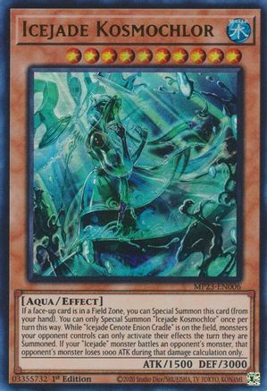 Icejade Kosmochlor (MP23-EN006) - 25th Anniversary Tin: Dueling Heroes Mega Pack 1st Edition - Premium Yugioh Single from Konami - Just $0.25! Shop now at Game Crave Tournament Store