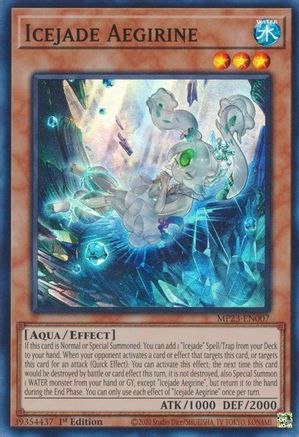 Icejade Aegirine (MP23-EN007) - 25th Anniversary Tin: Dueling Heroes Mega Pack 1st Edition - Premium Yugioh Single from Konami - Just $0.25! Shop now at Game Crave Tournament Store