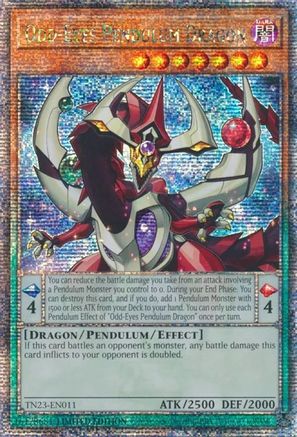 Odd-Eyes Pendulum Dragon (TN23-EN011) - 25th Anniversary Tin: Dueling Heroes Limited - Premium Yugioh Single from Konami - Just $0.32! Shop now at Game Crave Tournament Store