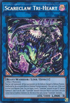 Scareclaw Tri-Heart (MP23-EN088) - 25th Anniversary Tin: Dueling Heroes Mega Pack 1st Edition - Premium Yugioh Single from Konami - Just $0.25! Shop now at Game Crave Tournament Store