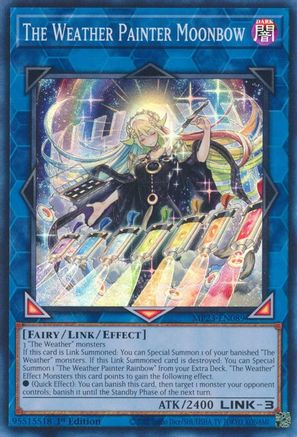 The Weather Painter Moonbow (MP23-EN089) - 25th Anniversary Tin: Dueling Heroes Mega Pack 1st Edition - Premium Yugioh Single from Konami - Just $0.25! Shop now at Game Crave Tournament Store