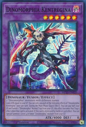 Dinomorphia Kentregina (MP23-EN020) - 25th Anniversary Tin: Dueling Heroes Mega Pack 1st Edition - Premium Yugioh Single from Konami - Just $0.08! Shop now at Game Crave Tournament Store