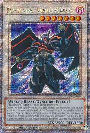 Blackwing Armor Master (TN23-EN015) - 25th Anniversary Tin: Dueling Heroes Limited - Premium Yugioh Single from Konami - Just $2.63! Shop now at Game Crave Tournament Store