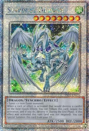 Stardust Dragon (TN23-EN016) - 25th Anniversary Tin: Dueling Heroes Limited - Premium Yugioh Single from Konami - Just $4.53! Shop now at Game Crave Tournament Store