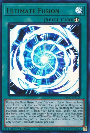 Ultimate Fusion (MP23-EN027) - 25th Anniversary Tin: Dueling Heroes Mega Pack 1st Edition - Premium Yugioh Single from Konami - Just $0.90! Shop now at Game Crave Tournament Store