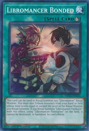 Libromancer Bonded (MP23-EN114) - 25th Anniversary Tin: Dueling Heroes Mega Pack 1st Edition - Premium Yugioh Single from Konami - Just $0.25! Shop now at Game Crave Tournament Store