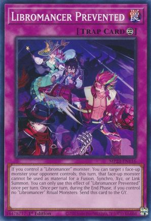 Libromancer Prevented (MP23-EN116) - 25th Anniversary Tin: Dueling Heroes Mega Pack 1st Edition - Premium Yugioh Single from Konami - Just $0.08! Shop now at Game Crave Tournament Store