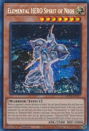 Elemental HERO Spirit of Neos (MP23-EN117) - 25th Anniversary Tin: Dueling Heroes Mega Pack 1st Edition - Premium Yugioh Single from Konami - Just $0.34! Shop now at Game Crave Tournament Store