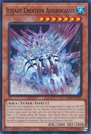 Icejade Creation Aegirocassis (MP23-EN121) - 25th Anniversary Tin: Dueling Heroes Mega Pack 1st Edition - Premium Yugioh Single from Konami - Just $0.25! Shop now at Game Crave Tournament Store