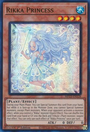Rikka Princess (MP23-EN128) - 25th Anniversary Tin: Dueling Heroes Mega Pack 1st Edition - Premium Yugioh Single from Konami - Just $0.08! Shop now at Game Crave Tournament Store
