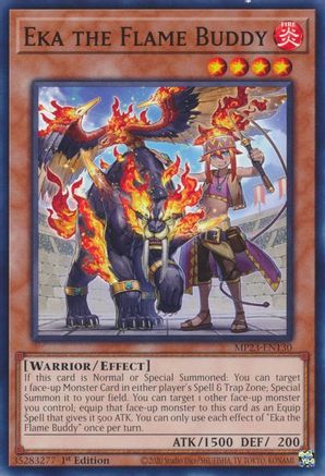 Eka the Flame Buddy (MP23-EN130) - 25th Anniversary Tin: Dueling Heroes Mega Pack 1st Edition - Premium Yugioh Single from Konami - Just $0.25! Shop now at Game Crave Tournament Store