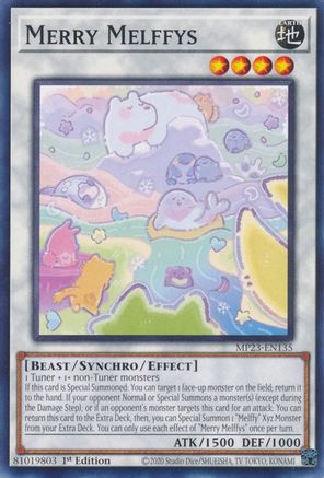 Merry Melffys (MP23-EN135) - 25th Anniversary Tin: Dueling Heroes Mega Pack 1st Edition - Premium Yugioh Single from Konami - Just $0.25! Shop now at Game Crave Tournament Store
