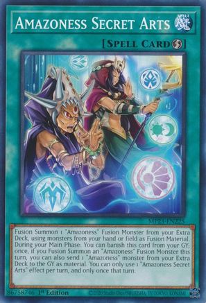 Amazoness Secret Arts (MP23-EN225) - 25th Anniversary Tin: Dueling Heroes Mega Pack 1st Edition - Premium Yugioh Single from Konami - Just $0.25! Shop now at Game Crave Tournament Store
