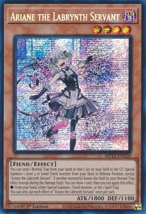 Ariane the Labrynth Servant (MP23-EN228) - 25th Anniversary Tin: Dueling Heroes Mega Pack 1st Edition - Premium Yugioh Single from Konami - Just $1.12! Shop now at Game Crave Tournament Store