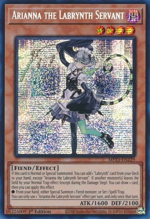 Arianna the Labrynth Servant (MP23-EN229) - 25th Anniversary Tin: Dueling Heroes Mega Pack 1st Edition - Premium Yugioh Single from Konami - Just $1.51! Shop now at Game Crave Tournament Store