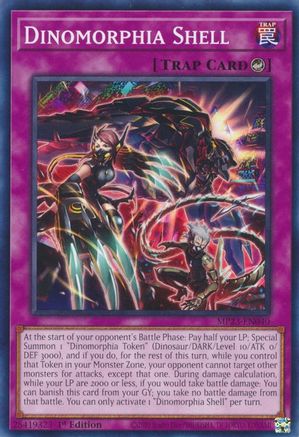 Dinomorphia Shell (MP23-EN040) - 25th Anniversary Tin: Dueling Heroes Mega Pack 1st Edition - Premium Yugioh Single from Konami - Just $0.25! Shop now at Game Crave Tournament Store