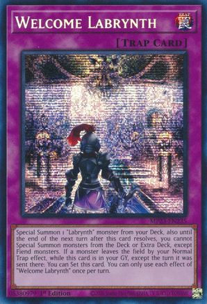 Welcome Labrynth (MP23-EN235) - 25th Anniversary Tin: Dueling Heroes Mega Pack 1st Edition - Premium Yugioh Single from Konami - Just $3.22! Shop now at Game Crave Tournament Store