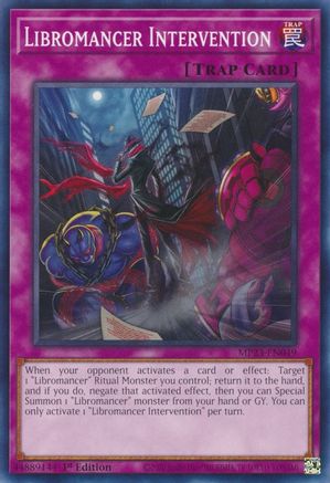 Libromancer Intervention (MP23-EN049) - 25th Anniversary Tin: Dueling Heroes Mega Pack 1st Edition - Premium Yugioh Single from Konami - Just $0.08! Shop now at Game Crave Tournament Store