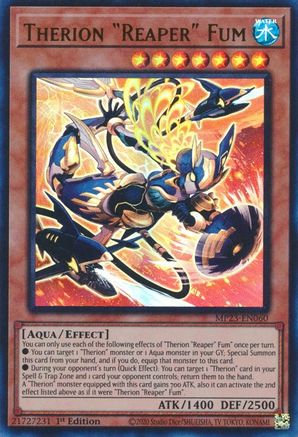 Therion "Reaper" Fum (MP23-EN060) - 25th Anniversary Tin: Dueling Heroes Mega Pack 1st Edition - Premium Yugioh Single from Konami - Just $0.25! Shop now at Game Crave Tournament Store