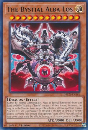 The Bystial Alba Los (MP23-EN161) - 25th Anniversary Tin: Dueling Heroes Mega Pack 1st Edition - Premium Yugioh Single from Konami - Just $0.08! Shop now at Game Crave Tournament Store