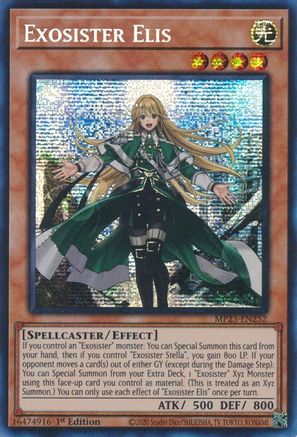 Exosister Elis (MP23-EN252) - 25th Anniversary Tin: Dueling Heroes Mega Pack 1st Edition - Premium Yugioh Single from Konami - Just $2.18! Shop now at Game Crave Tournament Store
