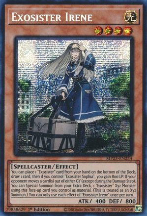 Exosister Irene (MP23-EN254) - 25th Anniversary Tin: Dueling Heroes Mega Pack 1st Edition - Premium Yugioh Single from Konami - Just $0.25! Shop now at Game Crave Tournament Store