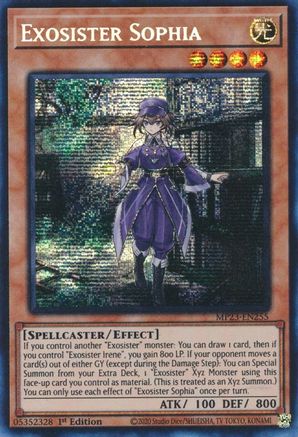 Exosister Sophia (MP23-EN255) - 25th Anniversary Tin: Dueling Heroes Mega Pack 1st Edition - Premium Yugioh Single from Konami - Just $0.86! Shop now at Game Crave Tournament Store