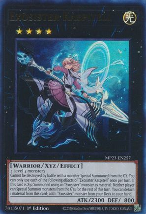 Exosister Kaspitell (MP23-EN257) - 25th Anniversary Tin: Dueling Heroes Mega Pack 1st Edition - Premium Yugioh Single from Konami - Just $0.25! Shop now at Game Crave Tournament Store