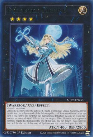Exosister Gibrine (MP23-EN258) - 25th Anniversary Tin: Dueling Heroes Mega Pack 1st Edition - Premium Yugioh Single from Konami - Just $0.25! Shop now at Game Crave Tournament Store