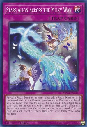 Stars Align across the Milky Way (MP23-EN214) - 25th Anniversary Tin: Dueling Heroes Mega Pack 1st Edition - Premium Yugioh Single from Konami - Just $0.25! Shop now at Game Crave Tournament Store