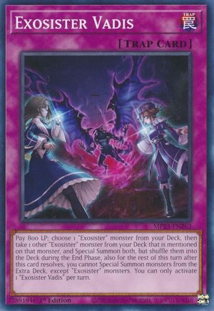 Exosister Vadis (MP23-EN263) - 25th Anniversary Tin: Dueling Heroes Mega Pack 1st Edition - Premium Yugioh Single from Konami - Just $0.25! Shop now at Game Crave Tournament Store