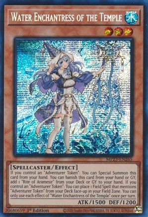 Water Enchantress of the Temple (MP23-EN265) - 25th Anniversary Tin: Dueling Heroes Mega Pack 1st Edition - Premium Yugioh Single from Konami - Just $0.54! Shop now at Game Crave Tournament Store