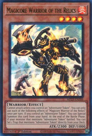 Magicore Warrior of the Relics (MP23-EN266) - 25th Anniversary Tin: Dueling Heroes Mega Pack 1st Edition - Premium Yugioh Single from Konami - Just $0.25! Shop now at Game Crave Tournament Store