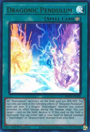 Dragonic Pendulum (MP23-EN205) - 25th Anniversary Tin: Dueling Heroes Mega Pack 1st Edition - Premium Yugioh Single from Konami - Just $0.25! Shop now at Game Crave Tournament Store