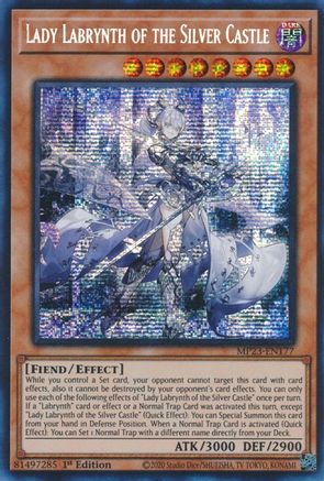 Lady Labrynth of the Silver Castle (MP23-EN177) - 25th Anniversary Tin: Dueling Heroes Mega Pack 1st Edition - Premium Yugioh Single from Konami - Just $0.76! Shop now at Game Crave Tournament Store