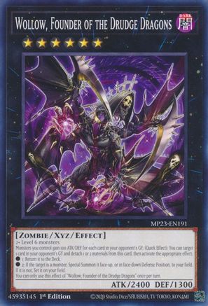 Wollow, Founder of the Drudge Dragons (MP23-EN191) - 25th Anniversary Tin: Dueling Heroes Mega Pack 1st Edition - Premium Yugioh Single from Konami - Just $0.25! Shop now at Game Crave Tournament Store