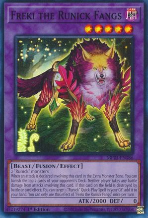 Freki the Runick Fangs (MP23-EN186) - 25th Anniversary Tin: Dueling Heroes Mega Pack 1st Edition - Premium Yugioh Single from Konami - Just $0.08! Shop now at Game Crave Tournament Store