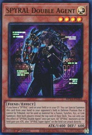 SPYRAL Double Agent (MP23-EN283) - 25th Anniversary Tin: Dueling Heroes Mega Pack 1st Edition - Premium Yugioh Single from Konami - Just $0.25! Shop now at Game Crave Tournament Store